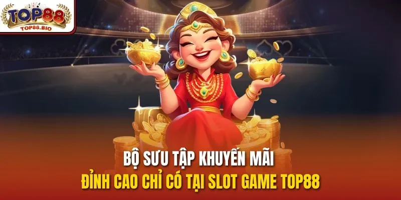 Bộ sưu tập khuyến mãi đỉnh cao chỉ có tại slot game top88